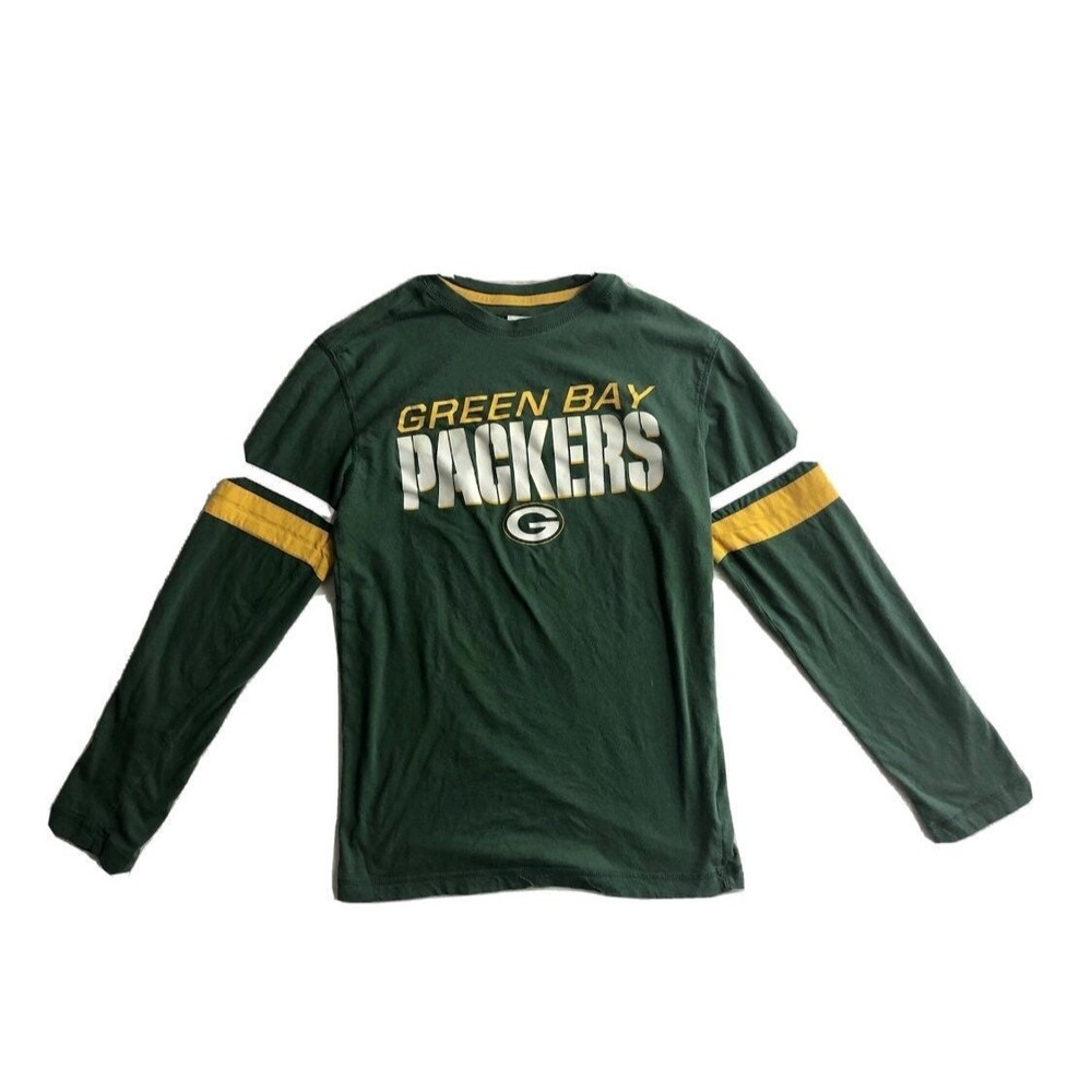 Men’s NFL Team Apparel Green Bay Packers Long Sleeve size S